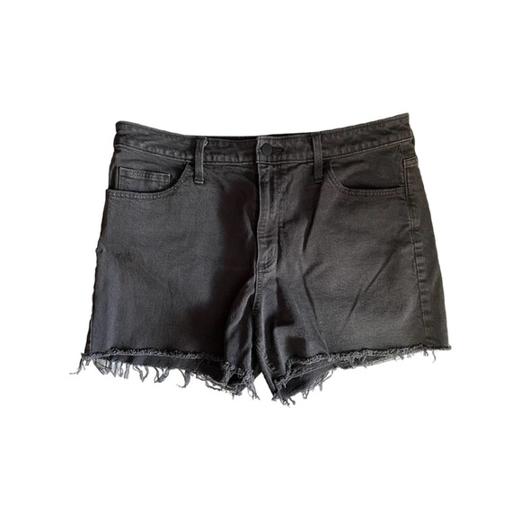 Universal Threads Pants - UNIVERSAL Threads High Waist Raw Hem Denim Shorts Size 12